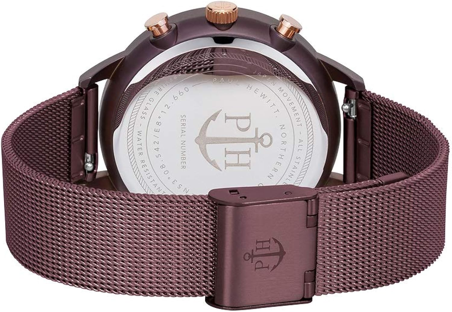 Everpulse Line - Orologio da donna in acciaio inox, con cinturino in pelle o cinturino in acciaio inossidabile Everpulse Line - Orologio da donna in acciaio inox, con cinturino in pelle o cinturino in acciaio inossidabile