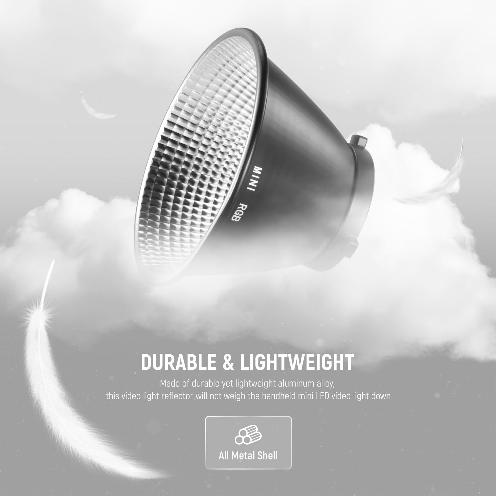 Neewer 7''/18Cm Standard Reflector Diffuser Lamp Shade Dish For Bowens Mount Studio Flash Video Light Like Neewer Cb60, Cb100, Cb150, Vision 4, Visio - View #7