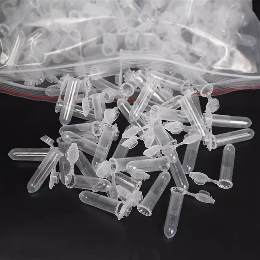 Attrezzature e forniture di laboratorio Laboratorio 0,1/0,2/0,5/1,5/2/5/7ml Provetta da centrifuga in plastica for campioni Riconfezionamento Piccola bottiglia