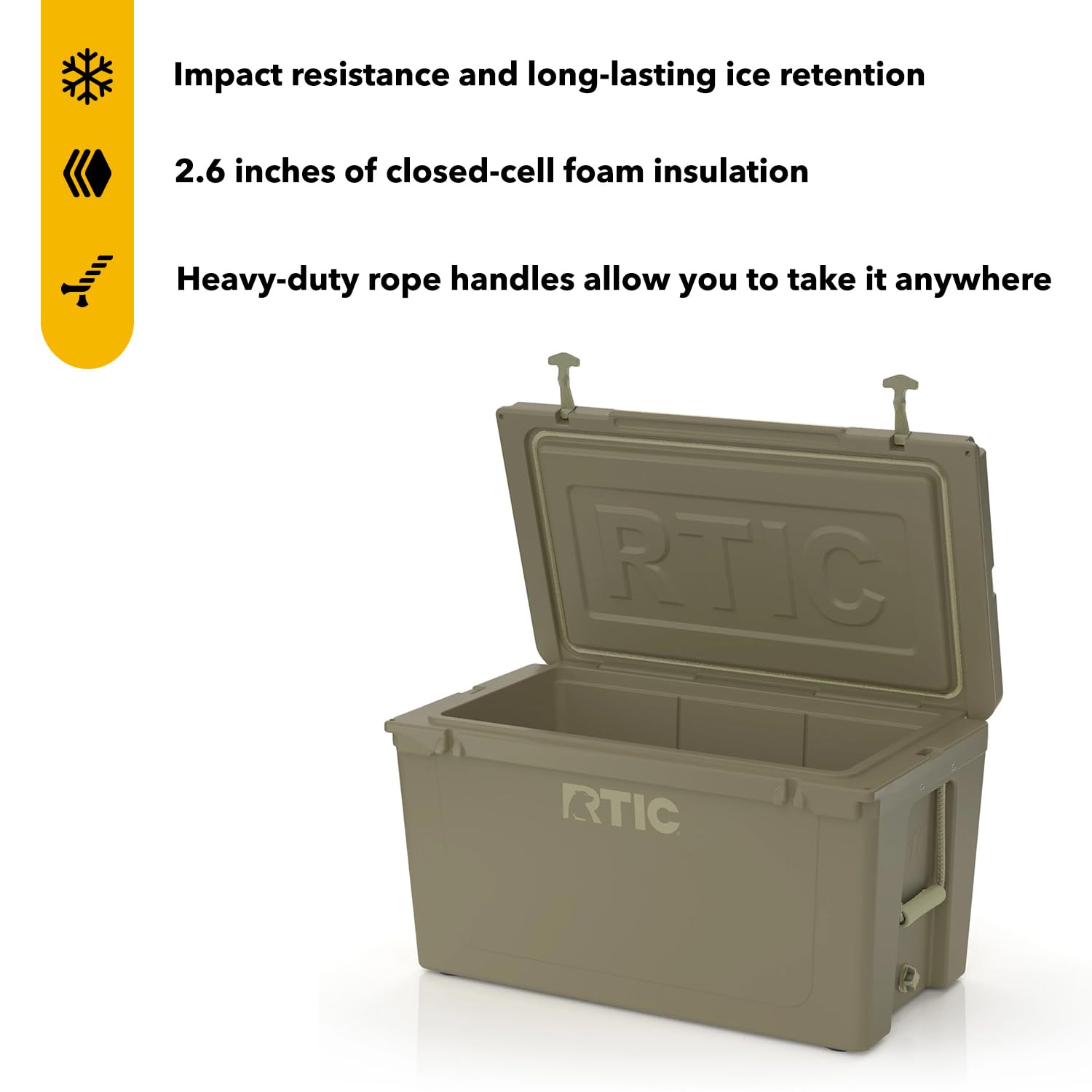 Rtic 110 Qt Ultra Tough Cooler Hard Insulated Portable Ice