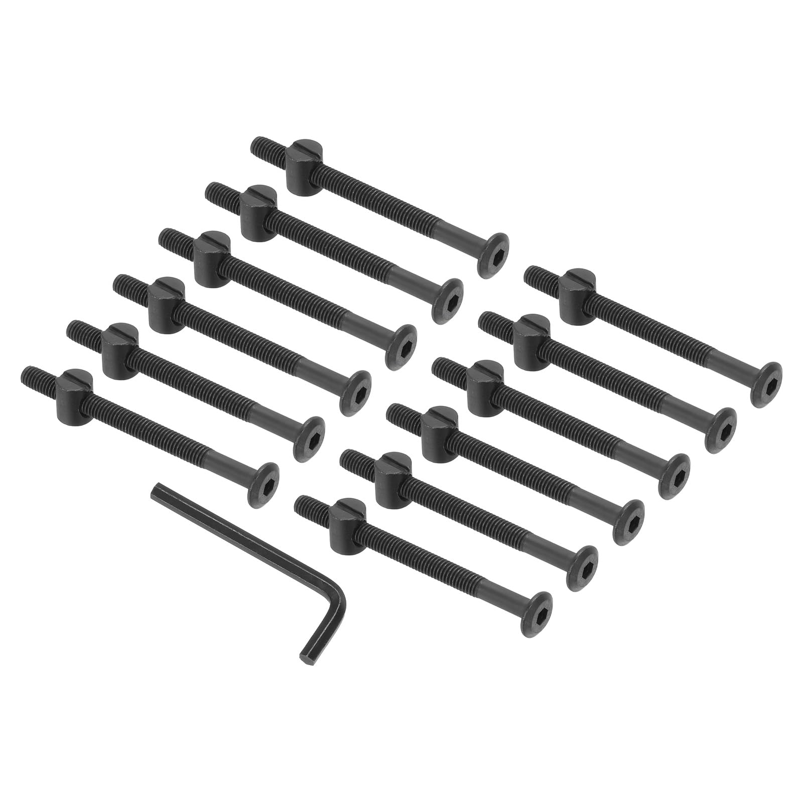 PATIKIL M6 x 75mm Bunk Bed Bolts