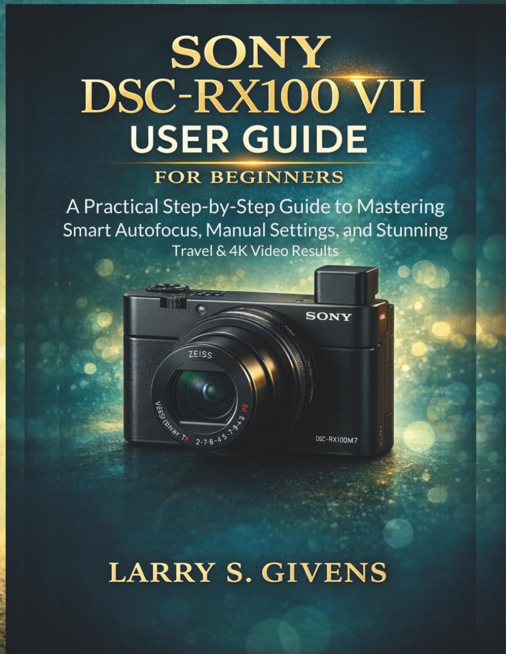 Sony DSC-RX100 VII User Guide for Beginners: A Practical Step-by-Step Guide to Mastering Smart Autofocus, Manual Settings, and Stunning Travel & 4K Video Results