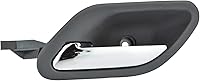 Vista 5 de TRQ Manija de puerta interior delantera izquierda cromada para el lado del conductor compatible con Chrysler 200 2011-2016