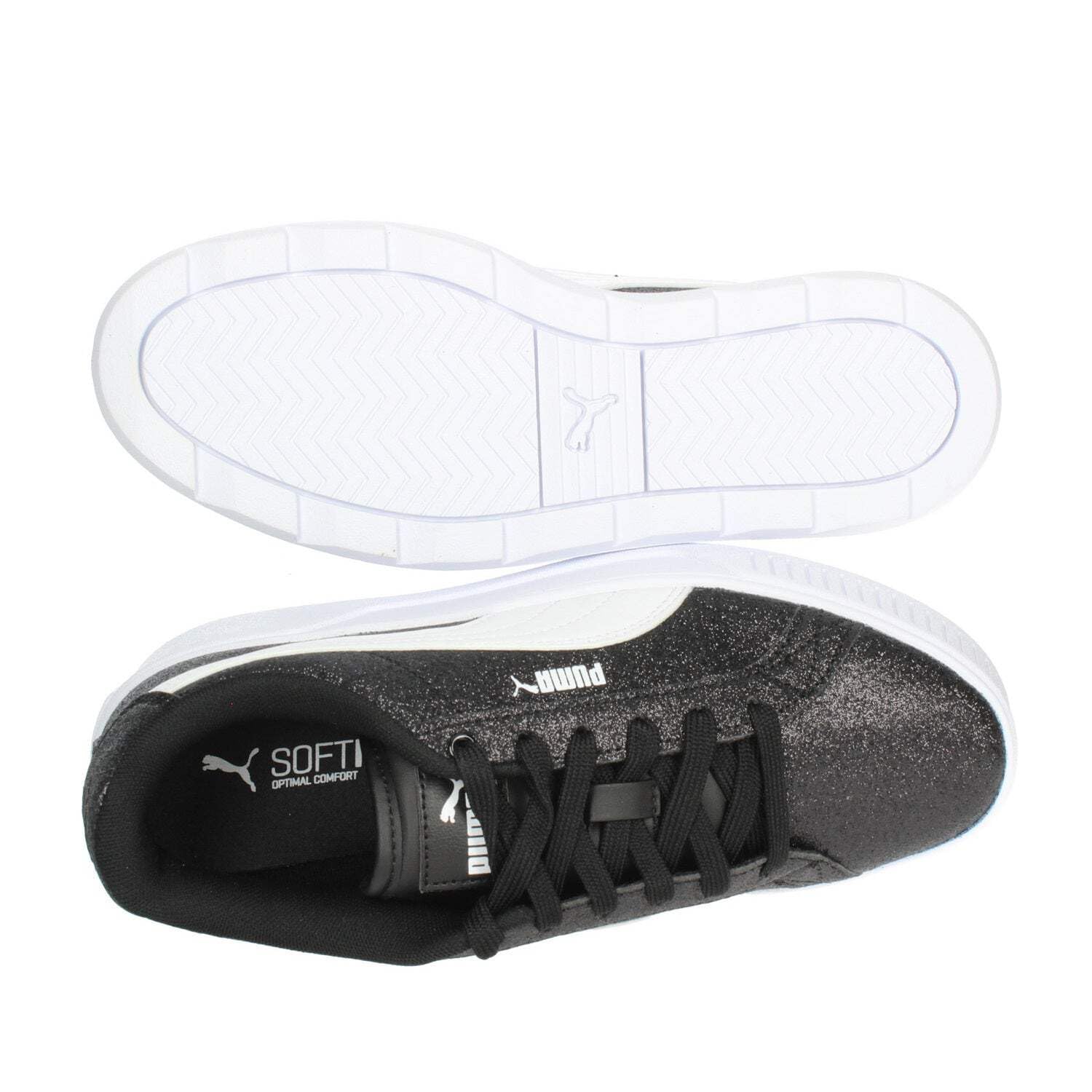 PUMA Karmen Glitz Jr Chaussures de tennisMixte Enfant