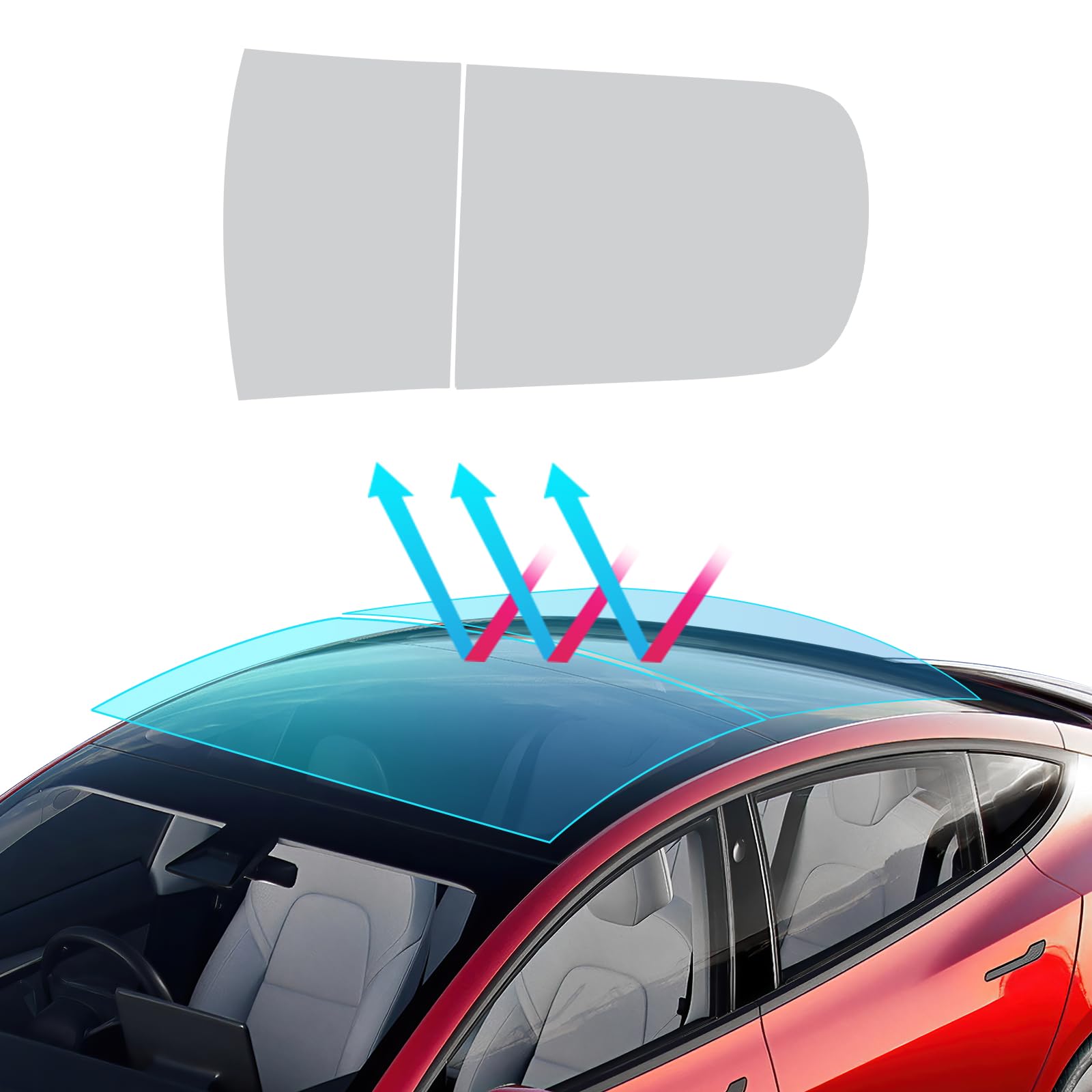 Amazon.com: FDAIUN Ice Armor Sunroof Protective Film for Tesla
