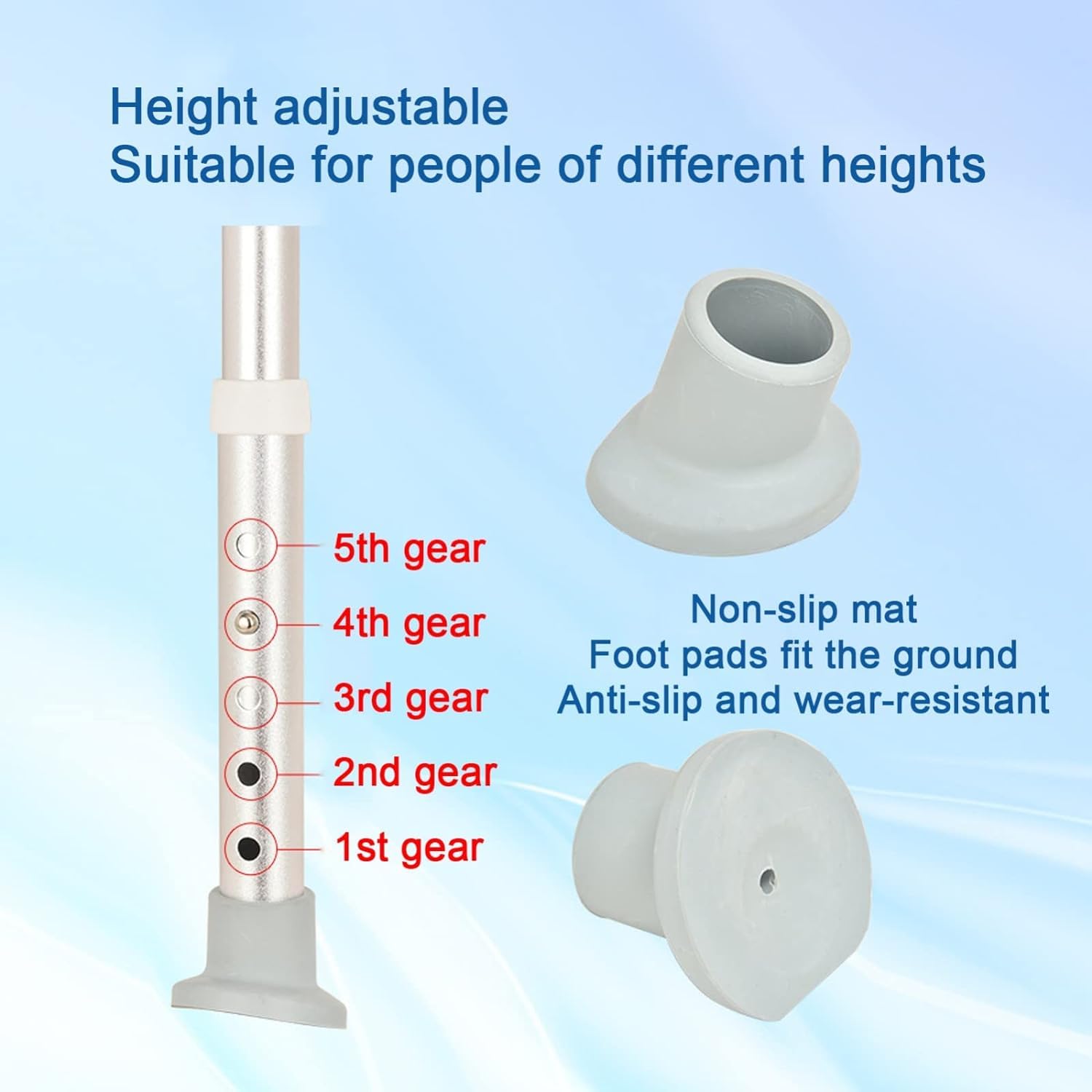 Silla de Ducha Plegable con reposabrazos y Respaldo, Silla de bañera Plegable, 5 Niveles de Altura Ajustable cojín Suave de EVA, Asiento de Ducha portátil for Personas Mayores, discapacitados