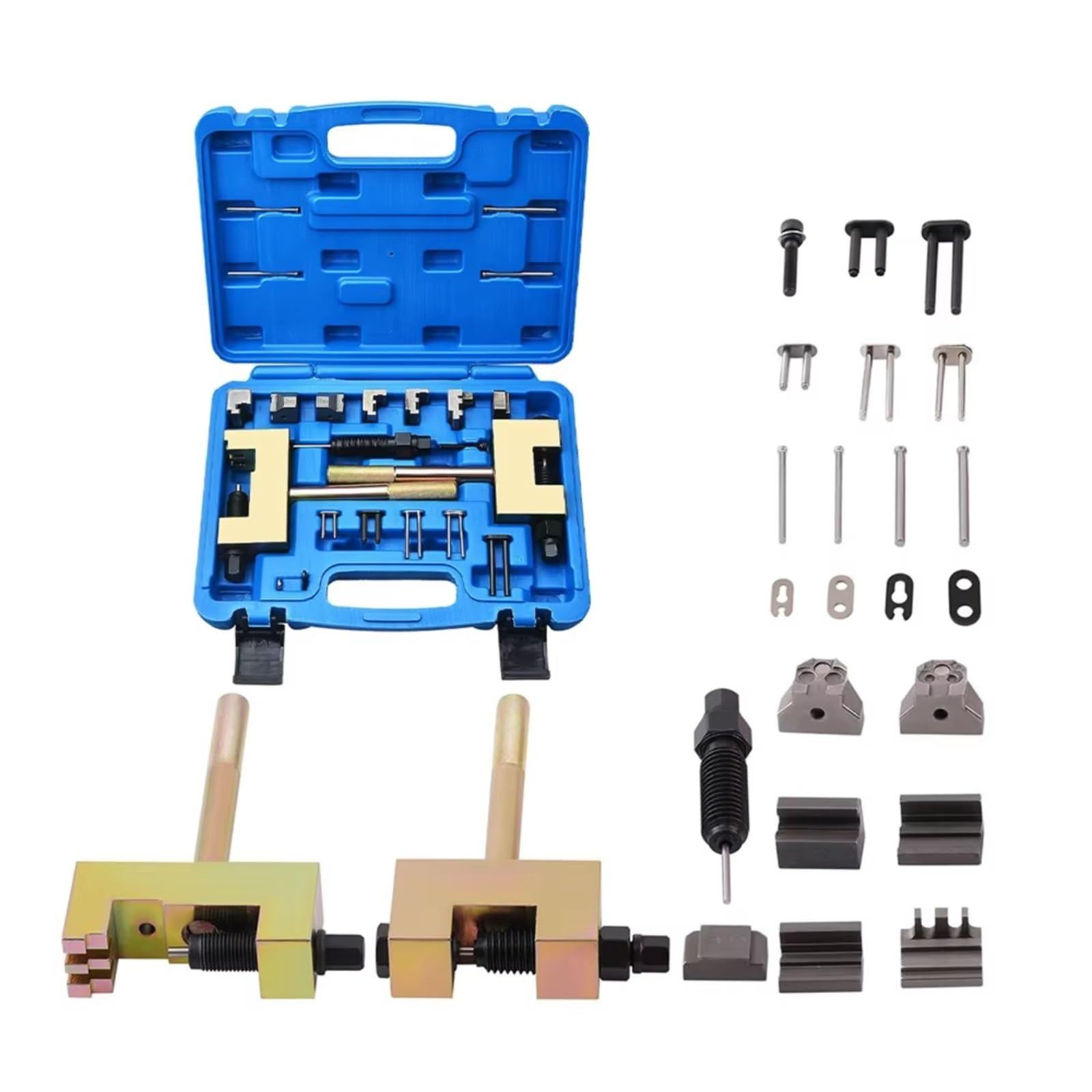 Conjunto De Extracción De Cadena Control Remachado De Cadena De Distribución 602589023300 602589003900 Compatible con Benz para Viano para Vito 2003-2010 Kit Calado Distribucion