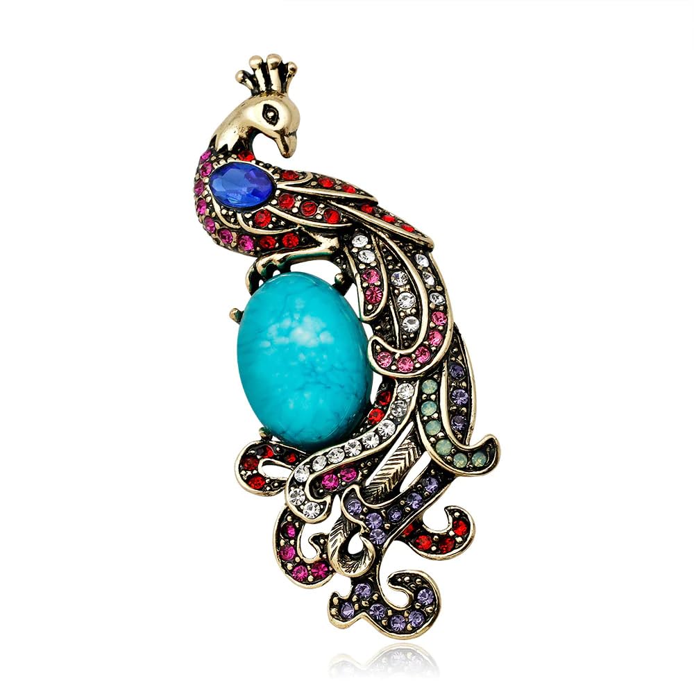 See full amazon price history chart for SYGA Brooch Pin Fashion Crystal Rhinestone Jewellery Pin Vintage Clothing Accessories Decoration Peacock design Elegant Retro Brooches For Women- S69 SYGA Brooch Pin Fashion Crystal Rhinestone Jewellery Pin Vintage Clothing Accessories Decoration Peacock design Elegant Retro Brooches For Women- S69 (B0CY25YMC3) Amazon Price History, Amazon Price Tracker