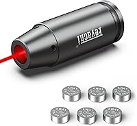 Vista 10 de Feyachi Bore Sight 9MM/223 5.56/12GA Red Dot Laser Zeroing Bore Sighter Pistol Laser Boresighter with 3 Sets
