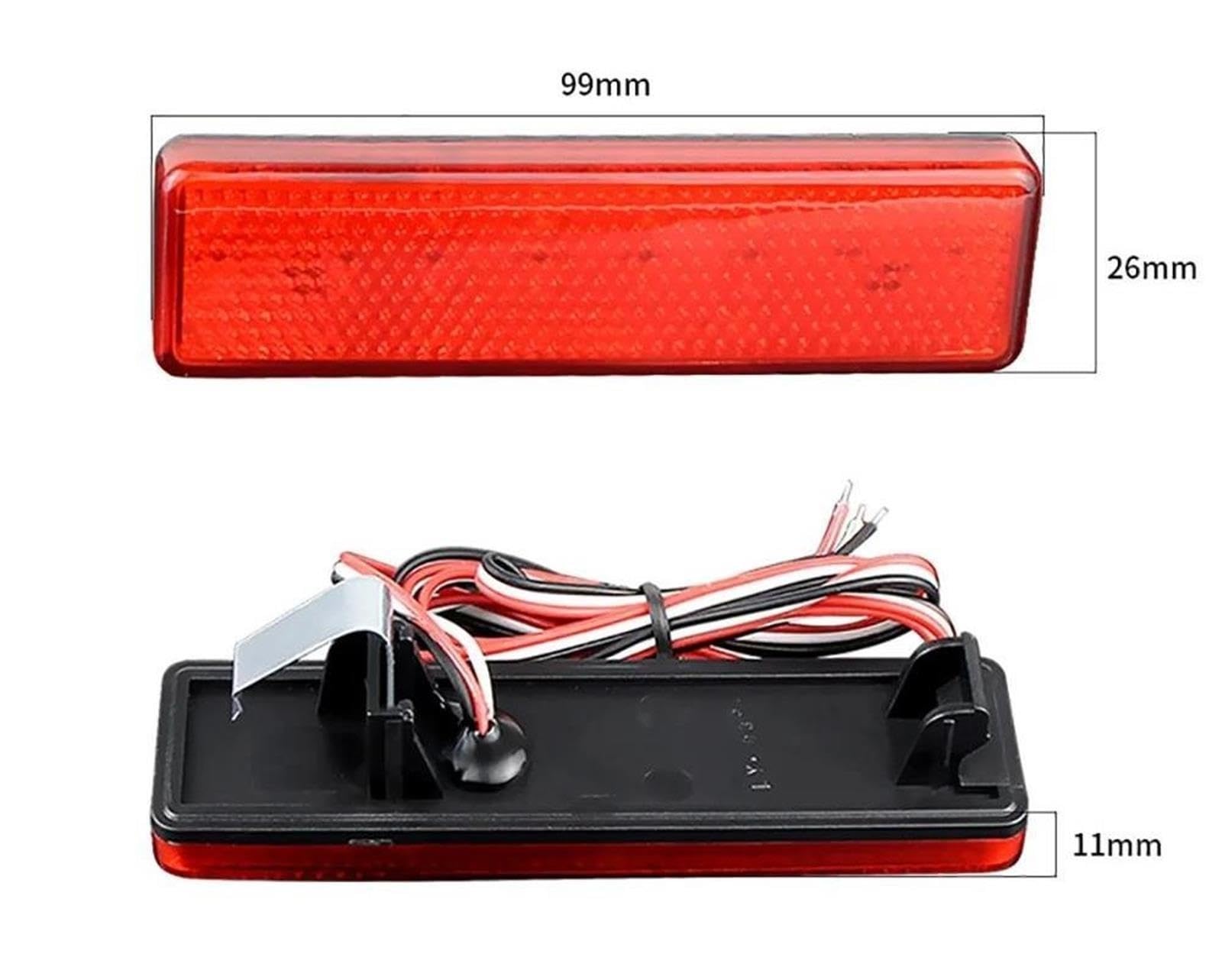 Luz Reflectora De Parachoques Trasero Para Renault Para Master Para Trafic