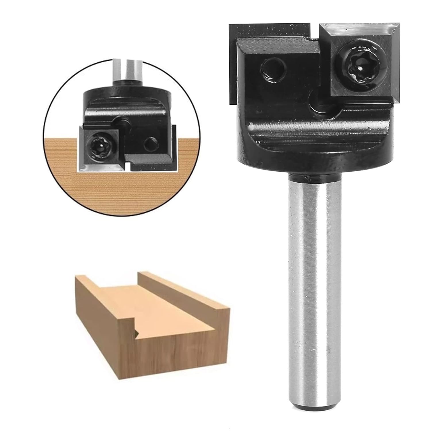 Buy CNC Spoilboard Surfacing Router Bit 1/4 Shank, Slab Flattening