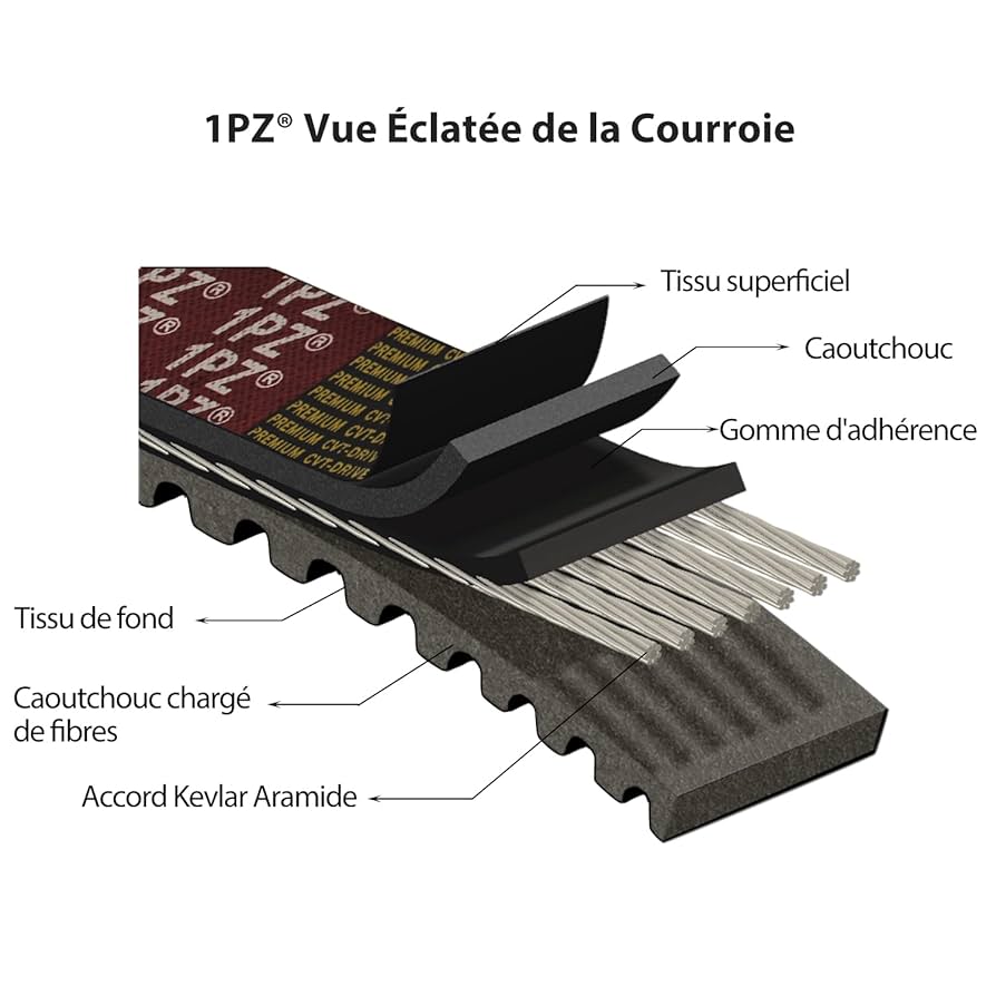 Aazon.co: SOAJEE 842 20 30 CVT Drive Belt For 125cc - 150cc 232cc GY6