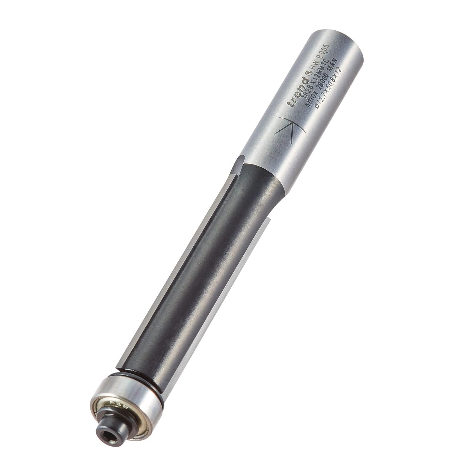 Trend Tr28x12mmtc Guided Trimmer 12.7mm x50mm