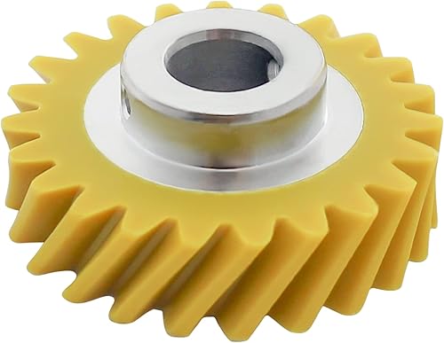 W10112253 Engranaje de gusano mezclador, compatible con piezas de repuesto de engranajes helicoidales de licuadora Whirlpool y Kitchenaid, reemplaza