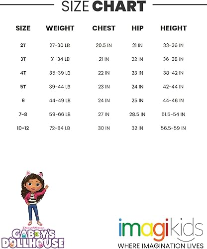 Miniatura 7 de DREAMWORKS GABBY'S DOLLHOUSE Cakey Cat Gabby Kitty Fairy Pandy Paws Mercat - Vestido de tul para niñas pequeñas y grandes