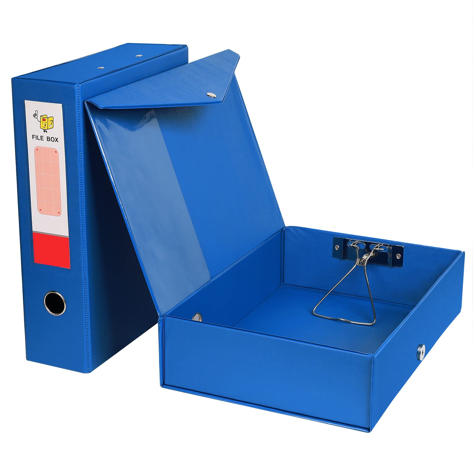 Folder + Folder5 COMPLETE BOX Srvnpioy 2 Pack A4 Box File Folders