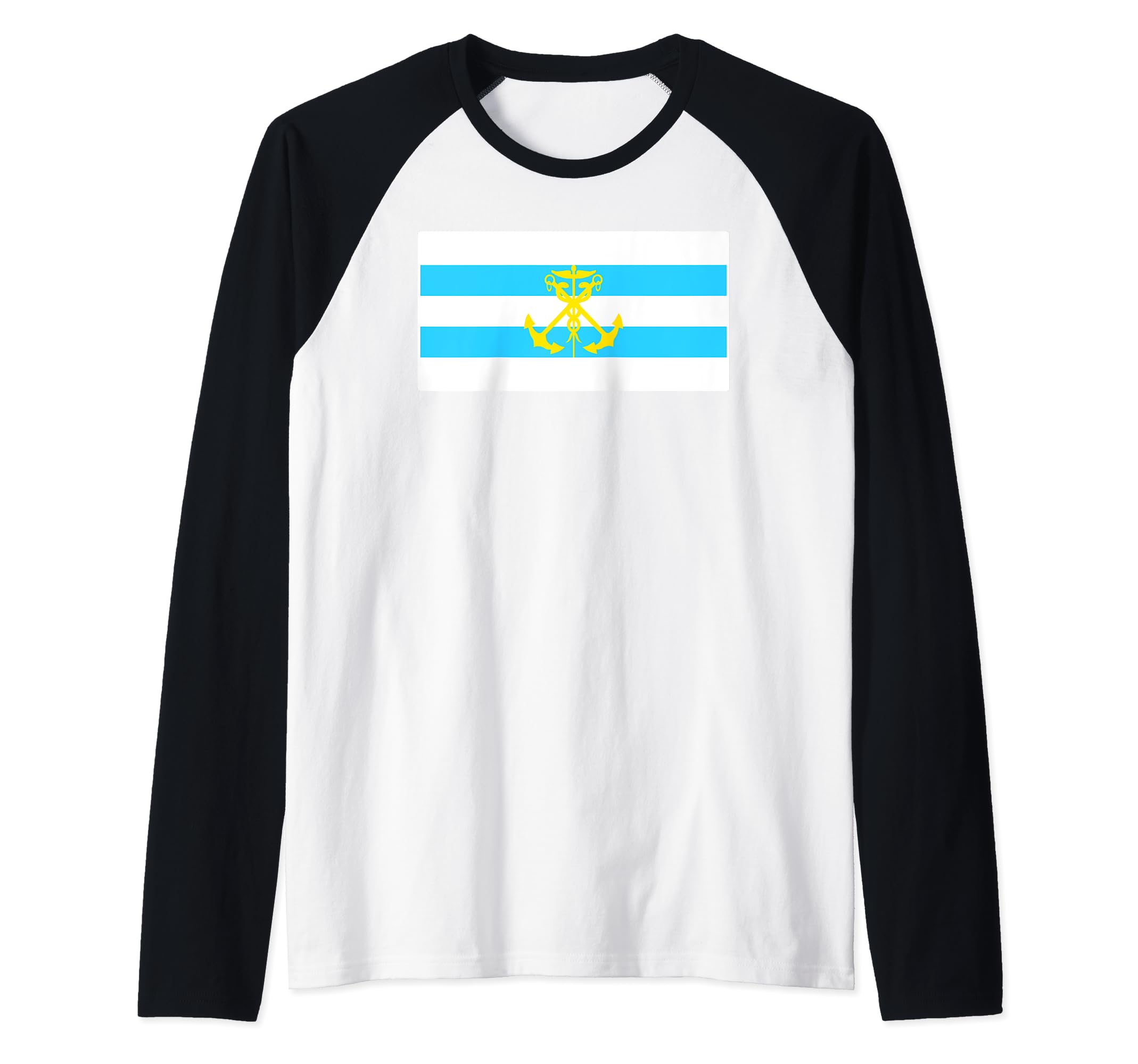 Taganrog Flag Apparel National pride Souvenir Gift Raglan Baseball Tee