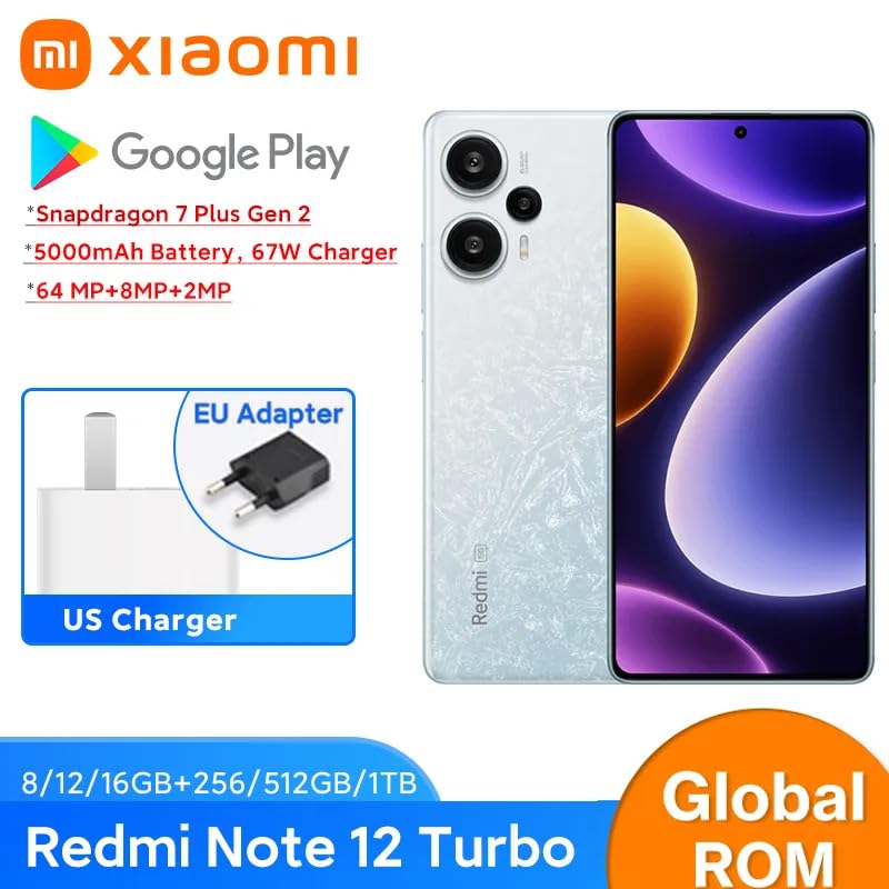 Xiaomi Redmi Note 12 Turbo 5G Dual Sim 1TB Black (16GB RAM