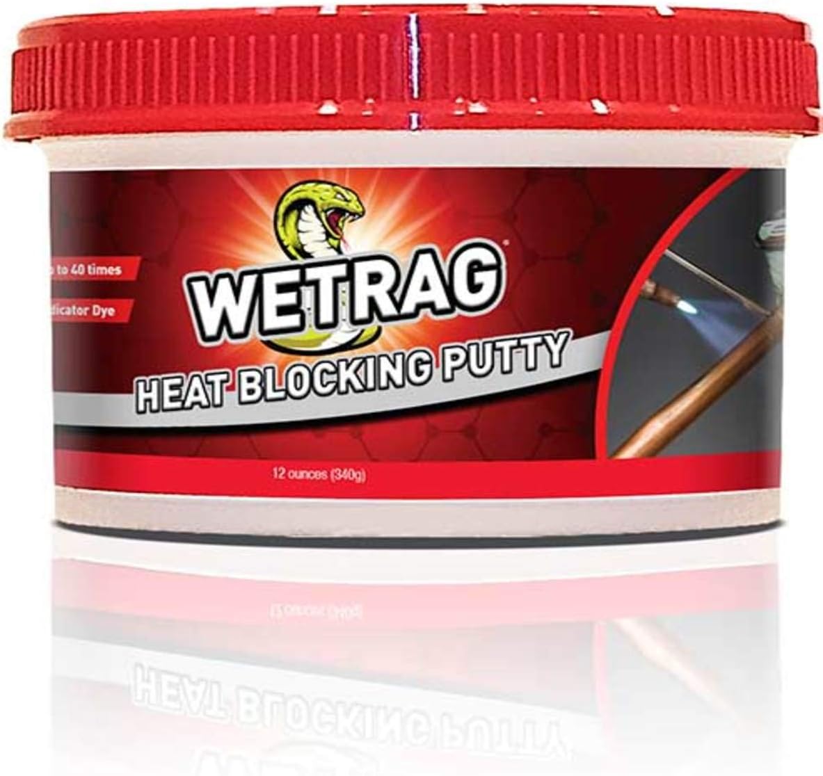 RT400P Viper WetRag Heat Blocking Putty 11.8 fl oz (350 ml) Jar