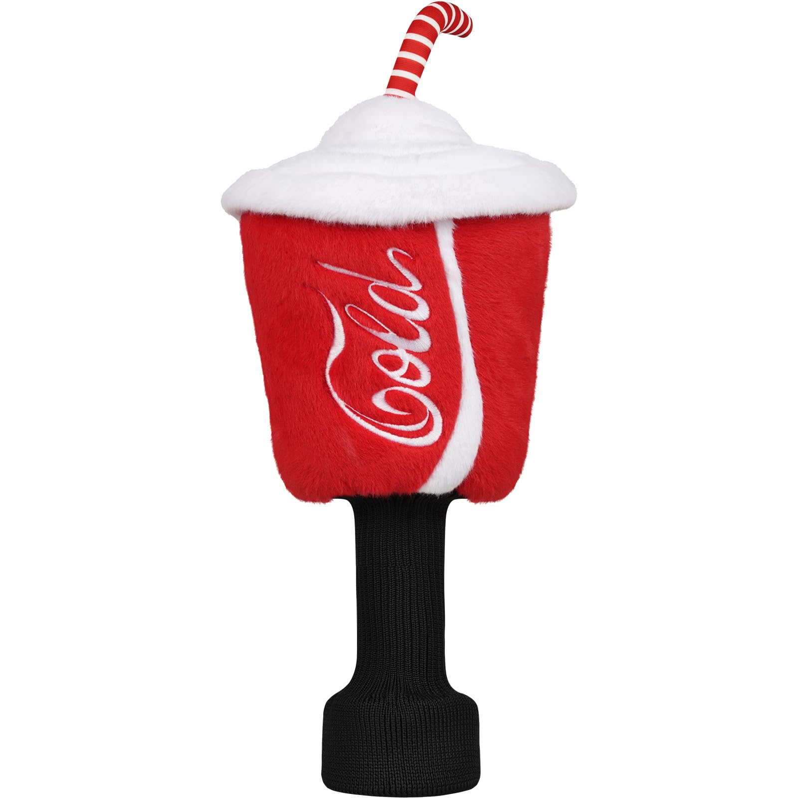 LZFAN Golf Club Covers for Woods and Drivers Funny Driver Headcover Animal Golf Club Head Covers Golf Gifts for Men Women Plush Mexican Taco (Cola for Driver) — image 1