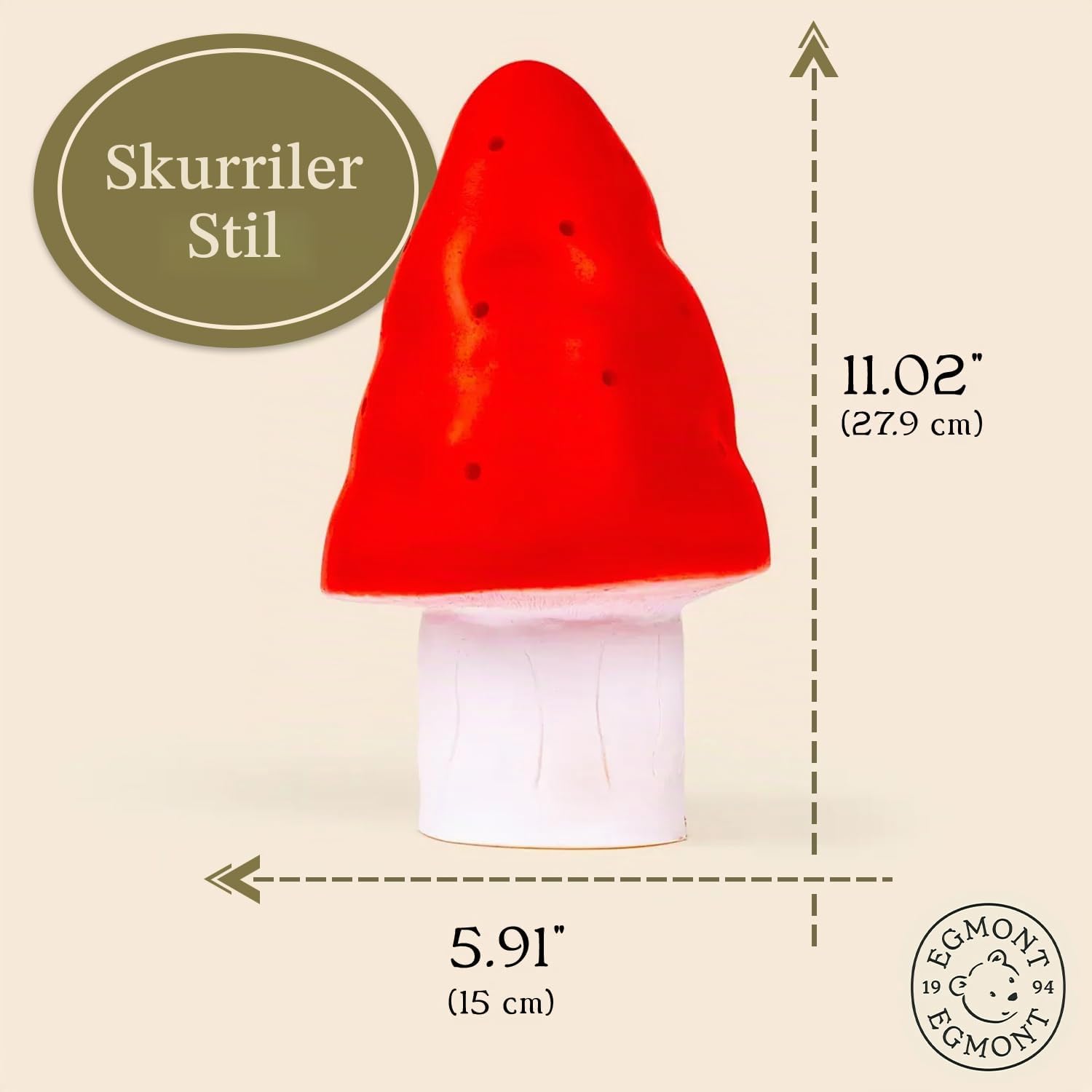 Egmont Toys Pilzlampe, Größe S