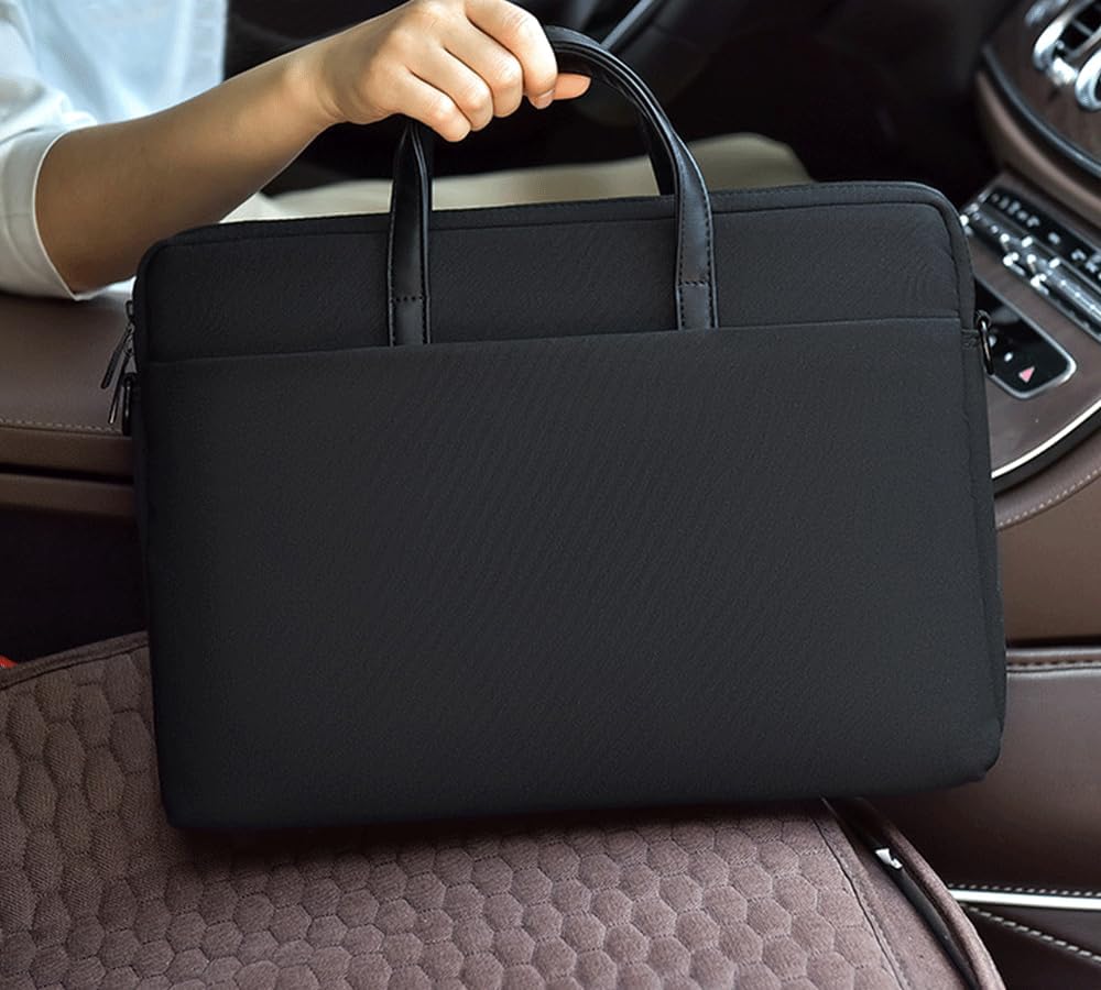 CAAORDKSO 13 14 15 15.6 17 17.3 inch Laptop Case Briefcase Waterproof Laptop Sleeve Cover Women Men Computer Carrying Case