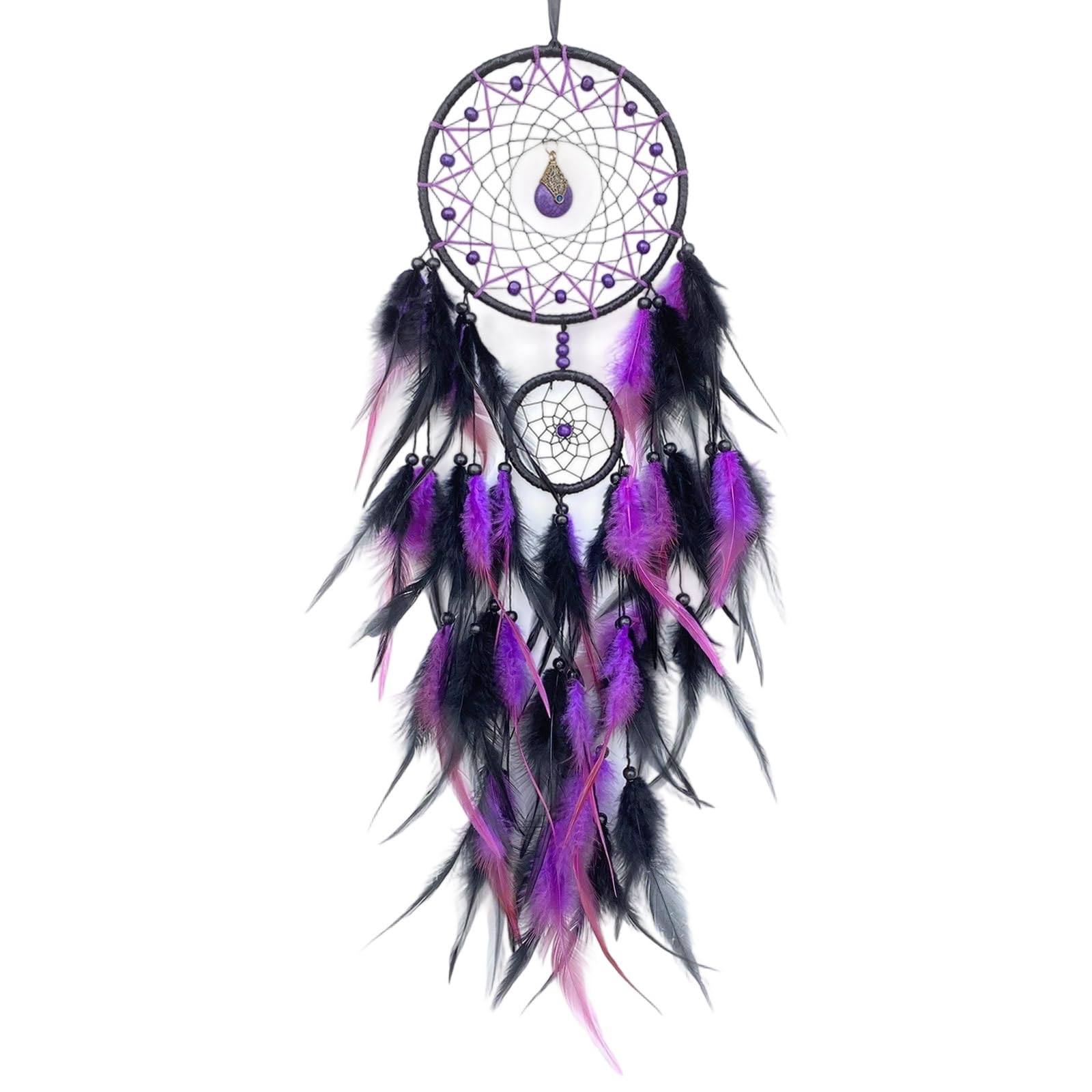 PENCHEAK Wall Art Dream Catcher Large Dreamcatchers Wall Hanging Decors Hand Woven Dream Catchers for Bedroom Living Room Dorm Hanging Ornament