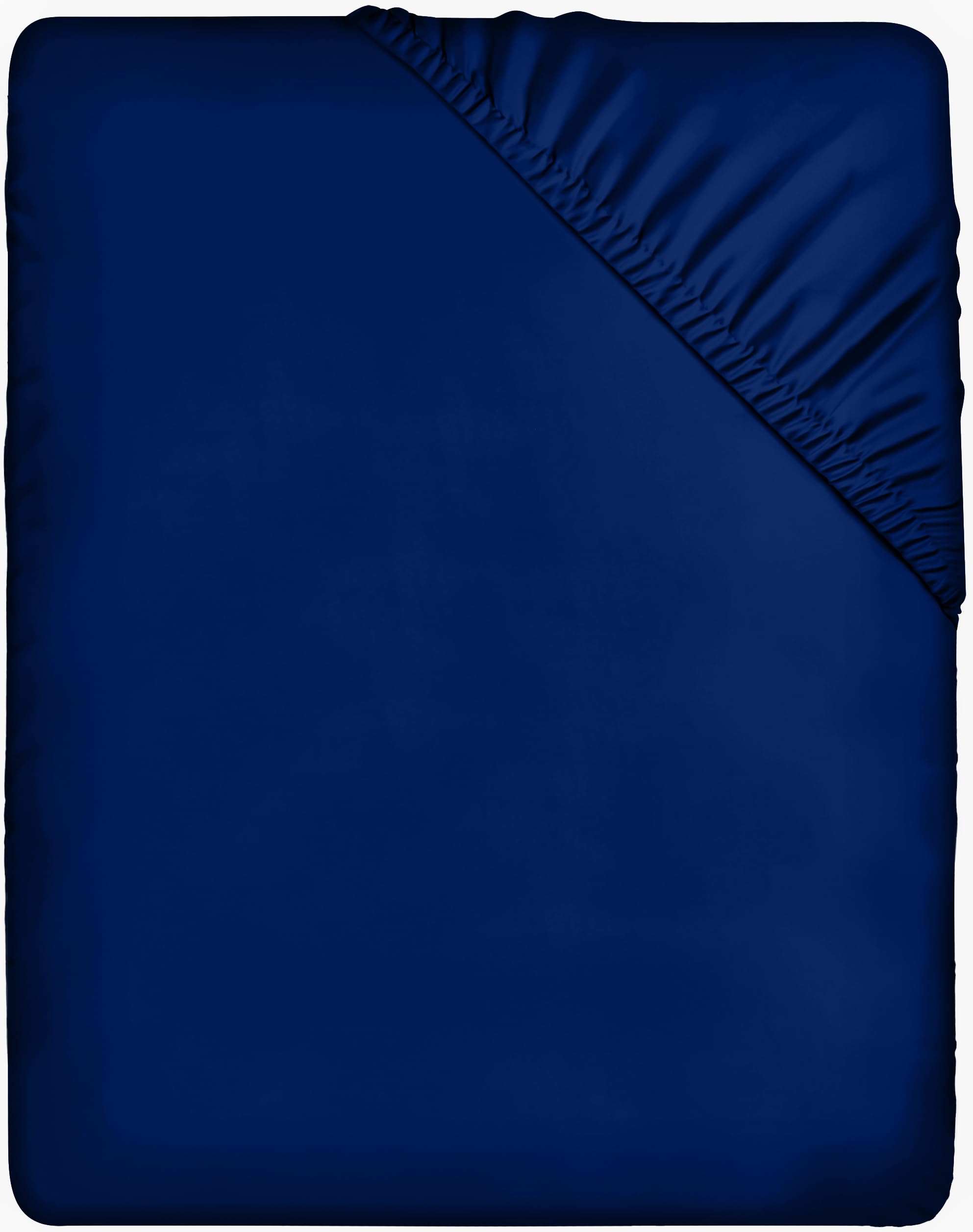 Utopia Bedding Lenzuolo con Angoli Una Piazza e Mezza Francese - 140x200cm - Blu Reale - Microfibra di Poliestere Spazzolato - Lenzuolo sotto con Angoli Elasticizzato