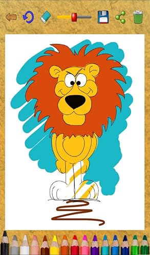 Livro de colorir animais