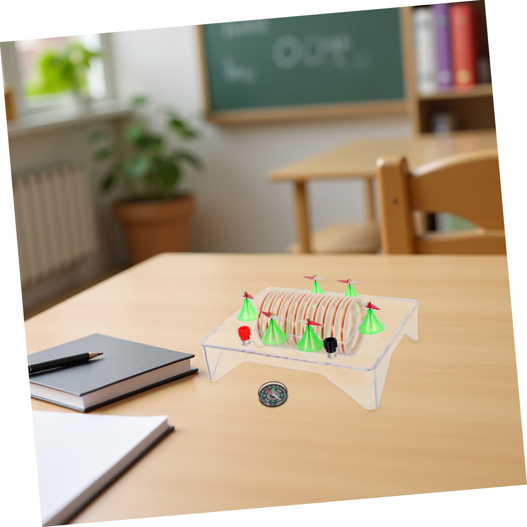 Cabilock Kit di Esperimenti di Elettricità Bobina di Induzione Elettromagnetica Attrezzatura per Progetti Scientifici Scolastici Materiale Didattico per Circuiti Fai da Te Kit