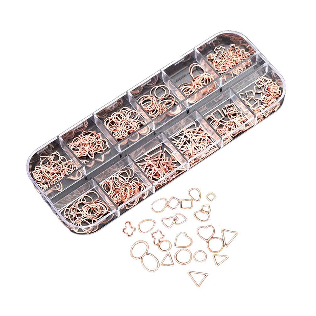 KaariFirefly Women Beauty Shiny Rhinestones Sequins Nail Art DIY Manicure Decoration 11#
