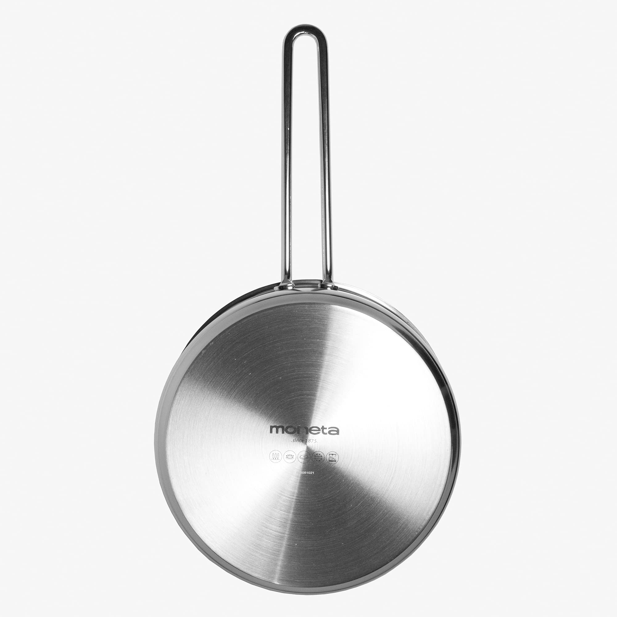 Moneta Allegro Casseruola 1m 20 cm in Acciaio Inox per tutti i Fuochi 2.9 Litri