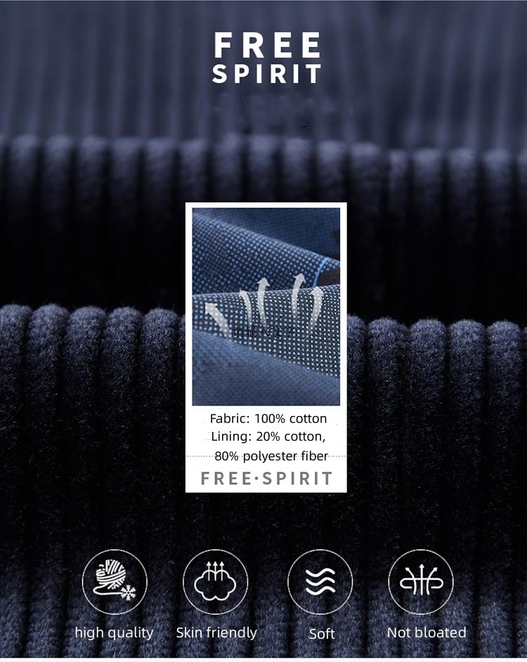 Men's Vintage Casual Work Wear Corduroy Suit Blazer Jacket Sport Coat with Elbow Patch Slim Fit4