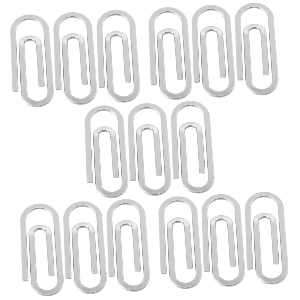 Gadpiparty 5 set Fermagli Per Raccoglitori Fermagli Colorati Fermagli Piccoli Fermagli Grandi Fermagli Per Ufficio Fermasoldi Pratici Fermagli Antiscivolo Fermagli Per 3 pezzi * 5