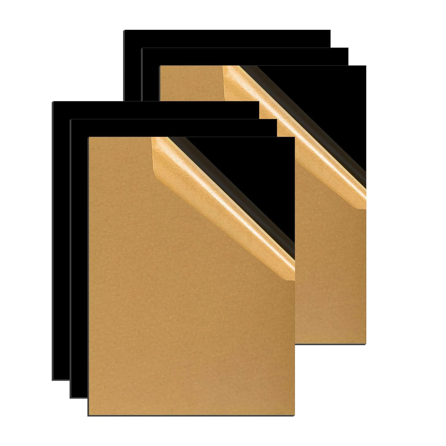 Black Acrylic Sheets - 10 Pack, Flexible & Durable -10
