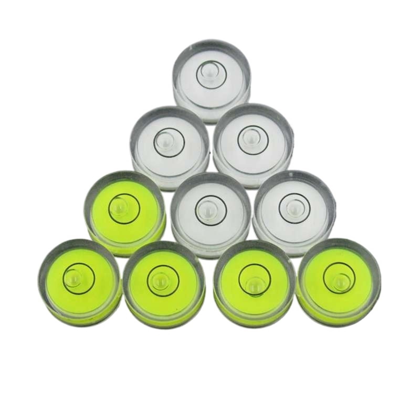 (5 pièces/lot) niveau à bulle de haute précision, Mini outils de niveau à bulle, Instrument Horizontal diamètre 18mm 19mm 30mm 32mm