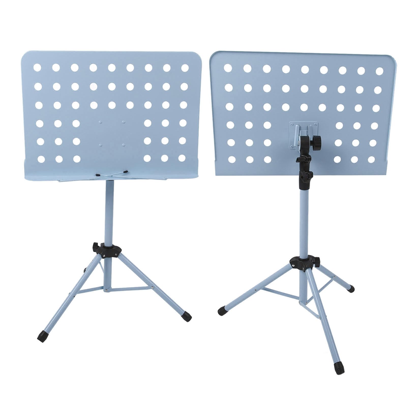 Pongnas Atril para Partituras, Altura Ajustable, Multifuncional, Estructura Estable, Robusta, Atril para Partituras Orquestales, Diseño Plegable, ABS y Metal para Orquestas (ABS+metal 3)