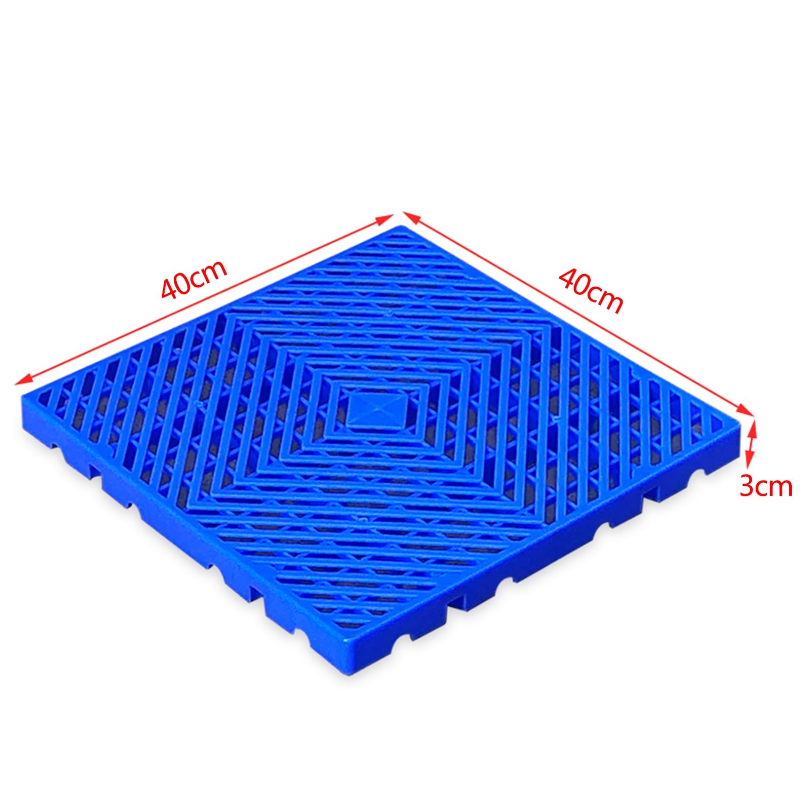 Penfei Kunststoff-Paletten, 5er-Set - Leicht & Stapelbar Für Lager, Garage & Außenbereich