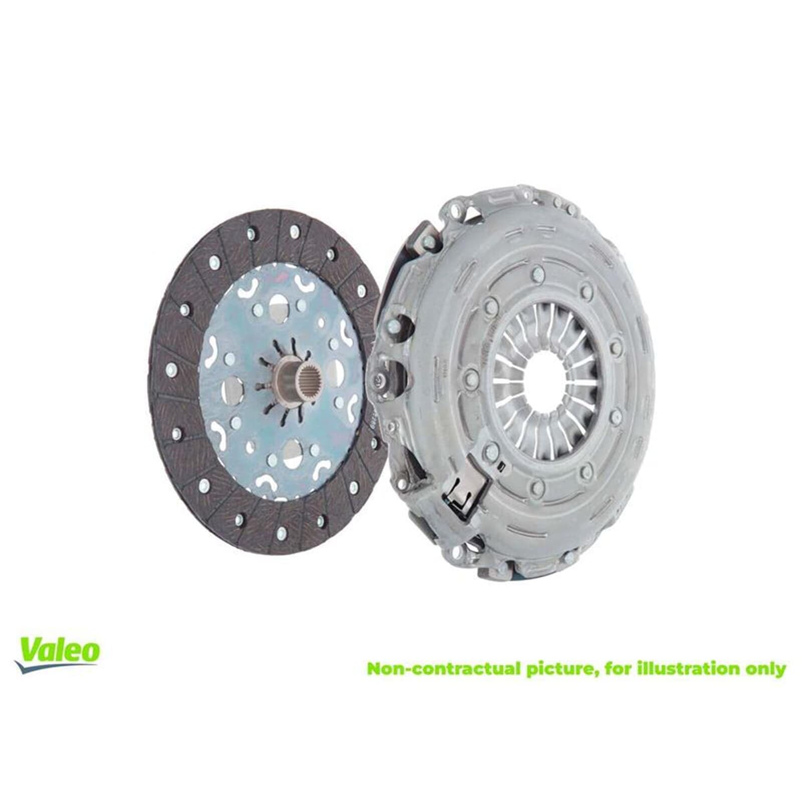 Valeo Zestaw Sprzegiel 837574 - Z Dociskiem, Z Tarczą