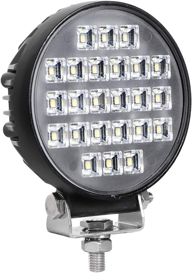 EXZEIT Waterproof LED Pods, 150 Fog Lights, 72W 5760LM, Work Lights for Truck, ATV, UTV, Boat, 12v/24v (4.3 inch)