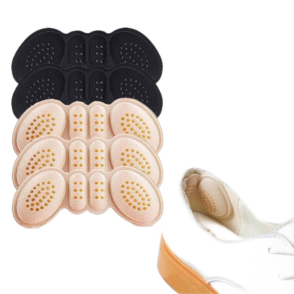 Heel Cushions for Shoes,Heel Pads for Shoes That are Too Big,Heel Cushions for Women Men Back of Heel,Heel Pain Relief,Inserts to Make Shoes Fit Tighter (5 Pairs)