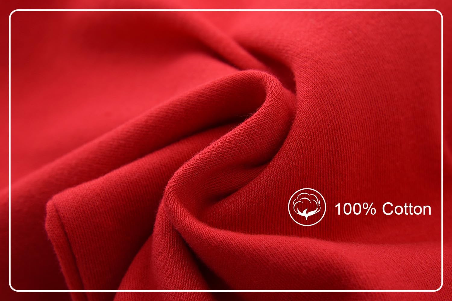 KISBINI Baby Kids Sleep and Play, Baby Cotton Pajamas with Mitten Cuffs, 2 Way Zipper Footed Sleeper Newborn-12 Months - Image 3