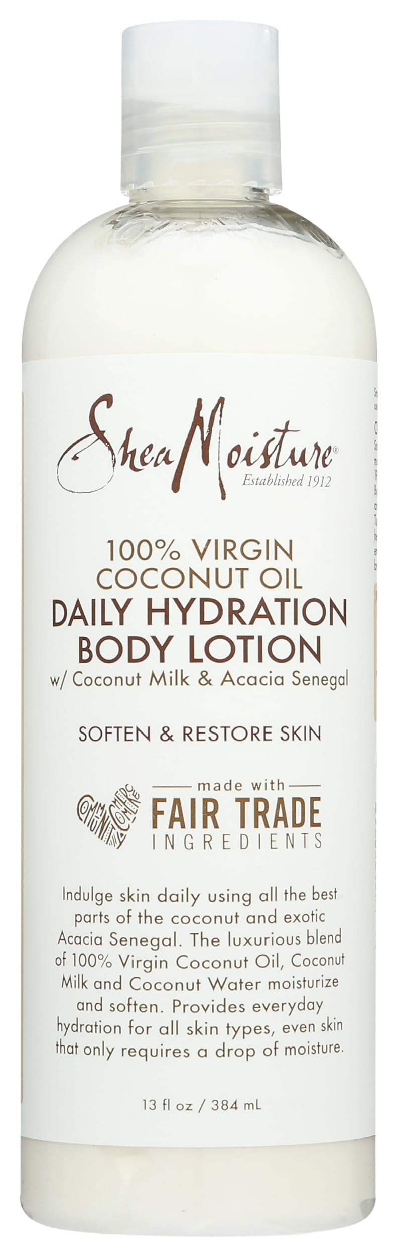 Virgin Coconut Oil Daily Hydration Body Lotion, 384 ml