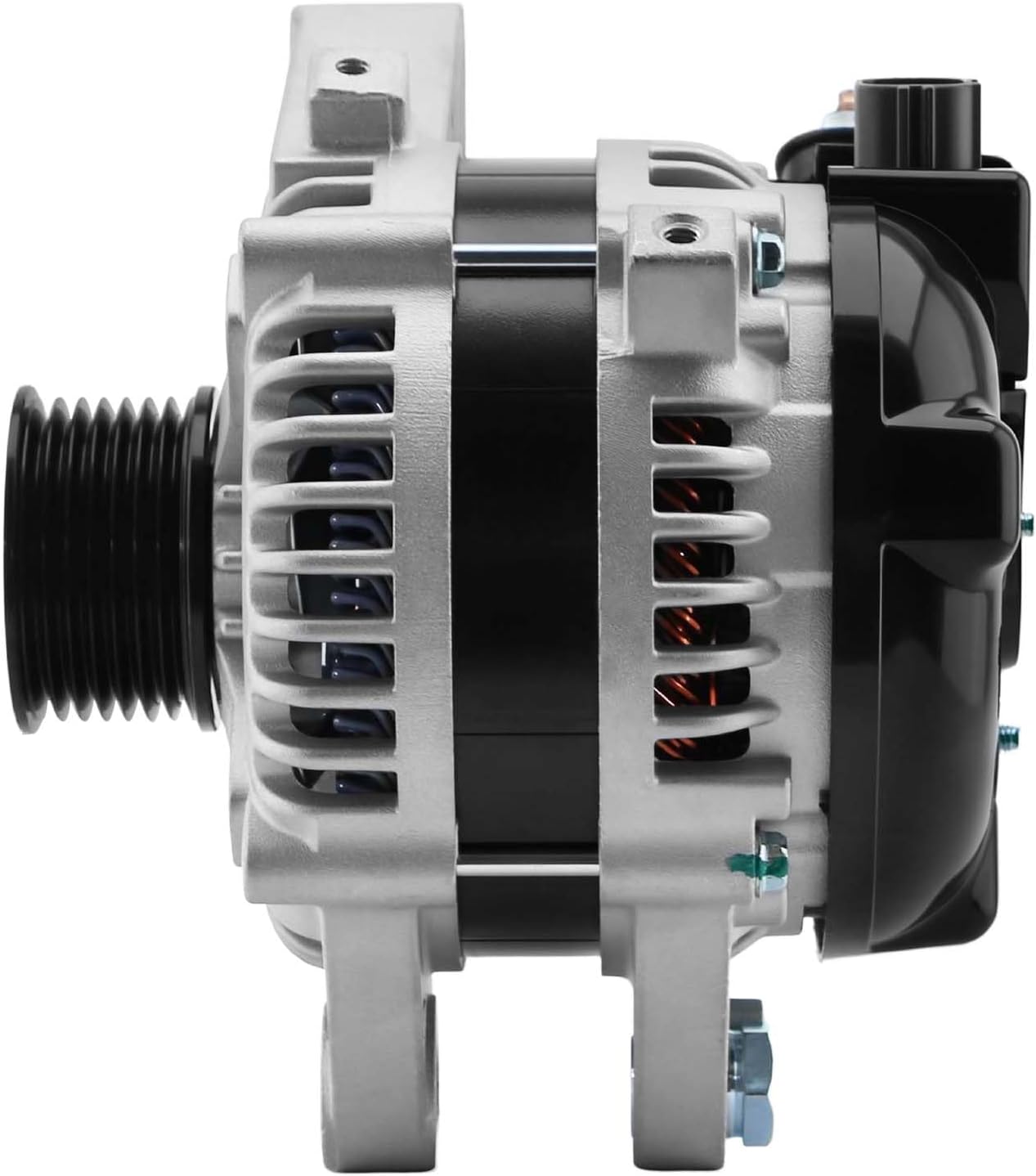 New Alternator Compatible with Toyota 2010-2015 Tacoma, 2003-2009 4Runner, 4.0L, 12V 130A CW, 1042103470 104210-3471 104210-4870 11139N