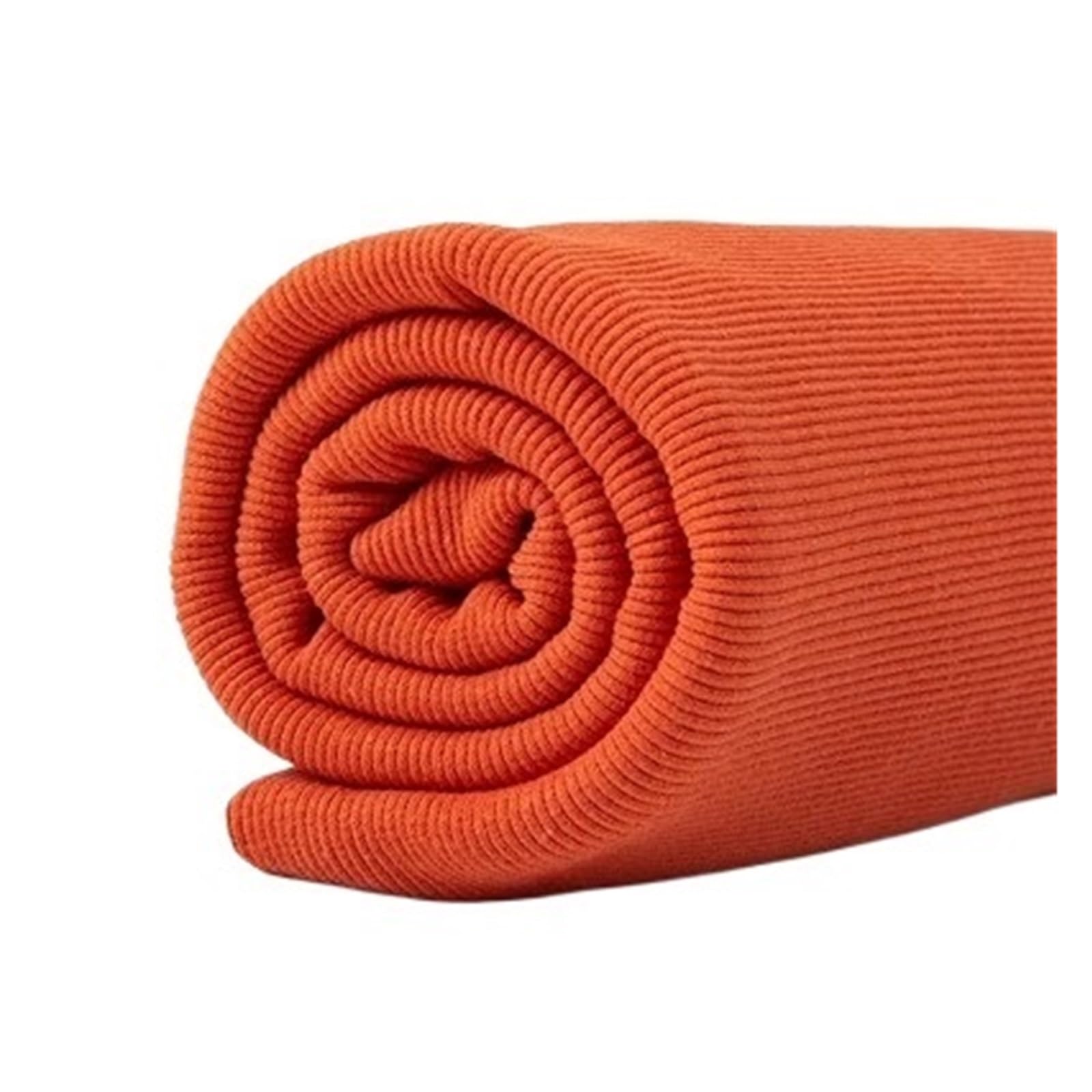 Rib Knit Cuff, Elastic 2x2 Ribbed Cuffs Multicolor 20x110cm Cotton Knitted Fabric for Sewing(19orange)
