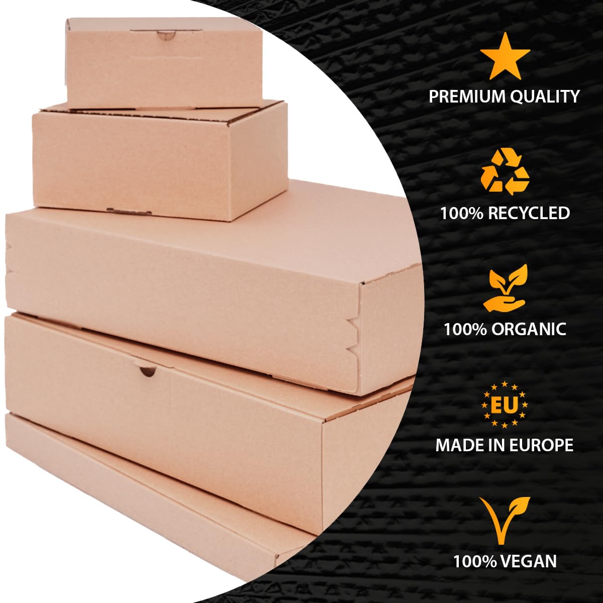 verpacking petit colis DHL Brun 240 x 160 x 80 mm [taille et quantité au choix] petits cartons d’expédition à simple cannelure 300 pièces