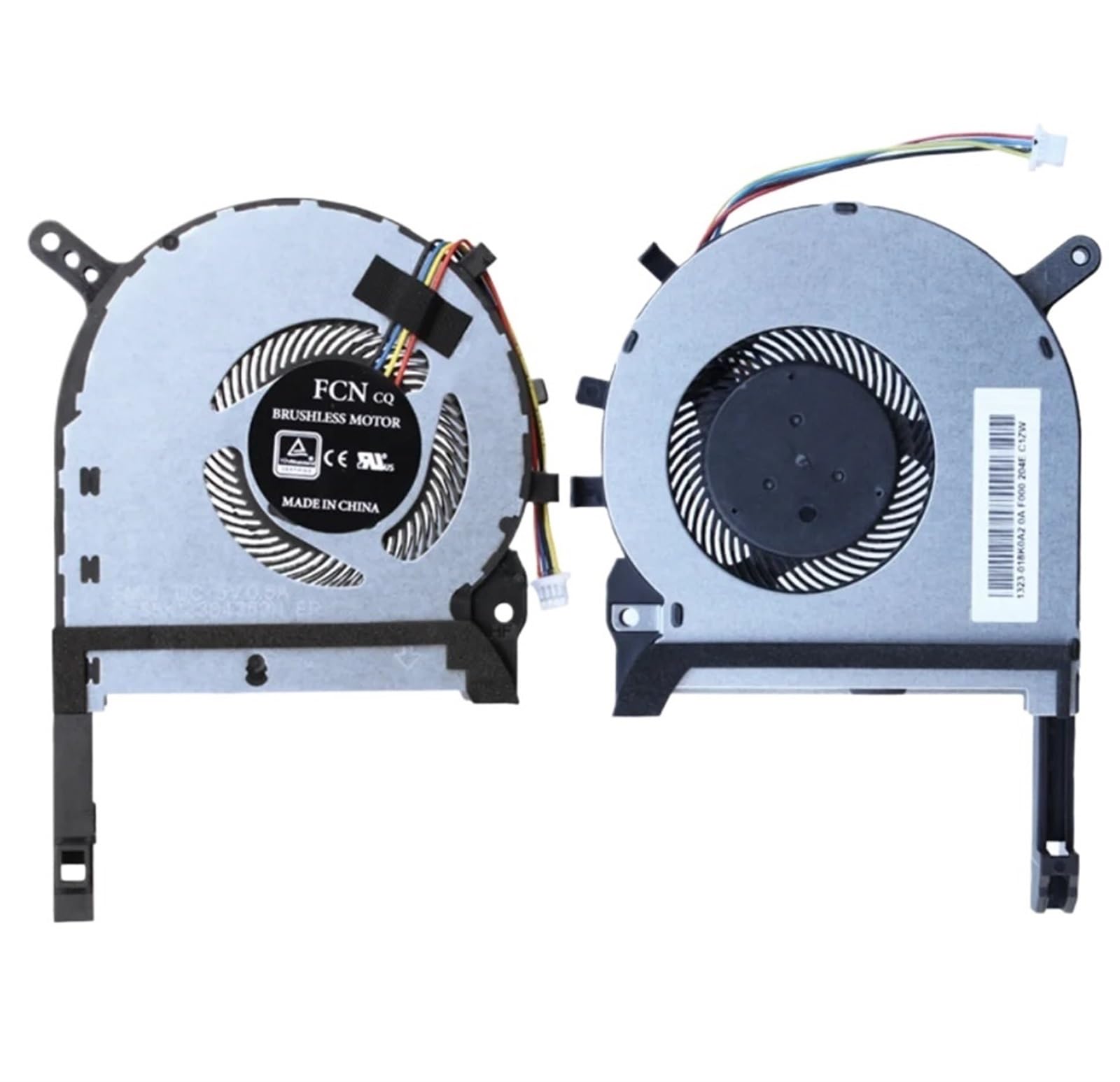 GPU CPU ventilateur de refroidissement refroidisseur for FX705 FX705GM FX705GE FX705DT radiateur 5 V 4 broches 13NR00S0M09011 ventilateur(CPU FAN)