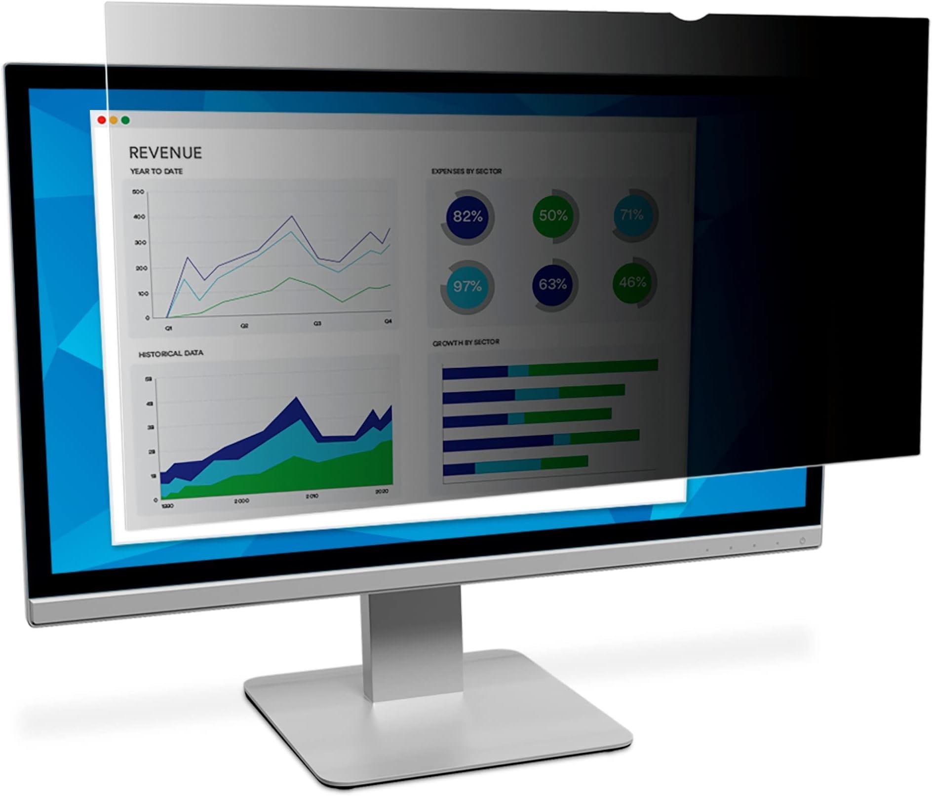 Privacy Filter for 22" Widescreen Monitor (16:10) (PF220W1B)