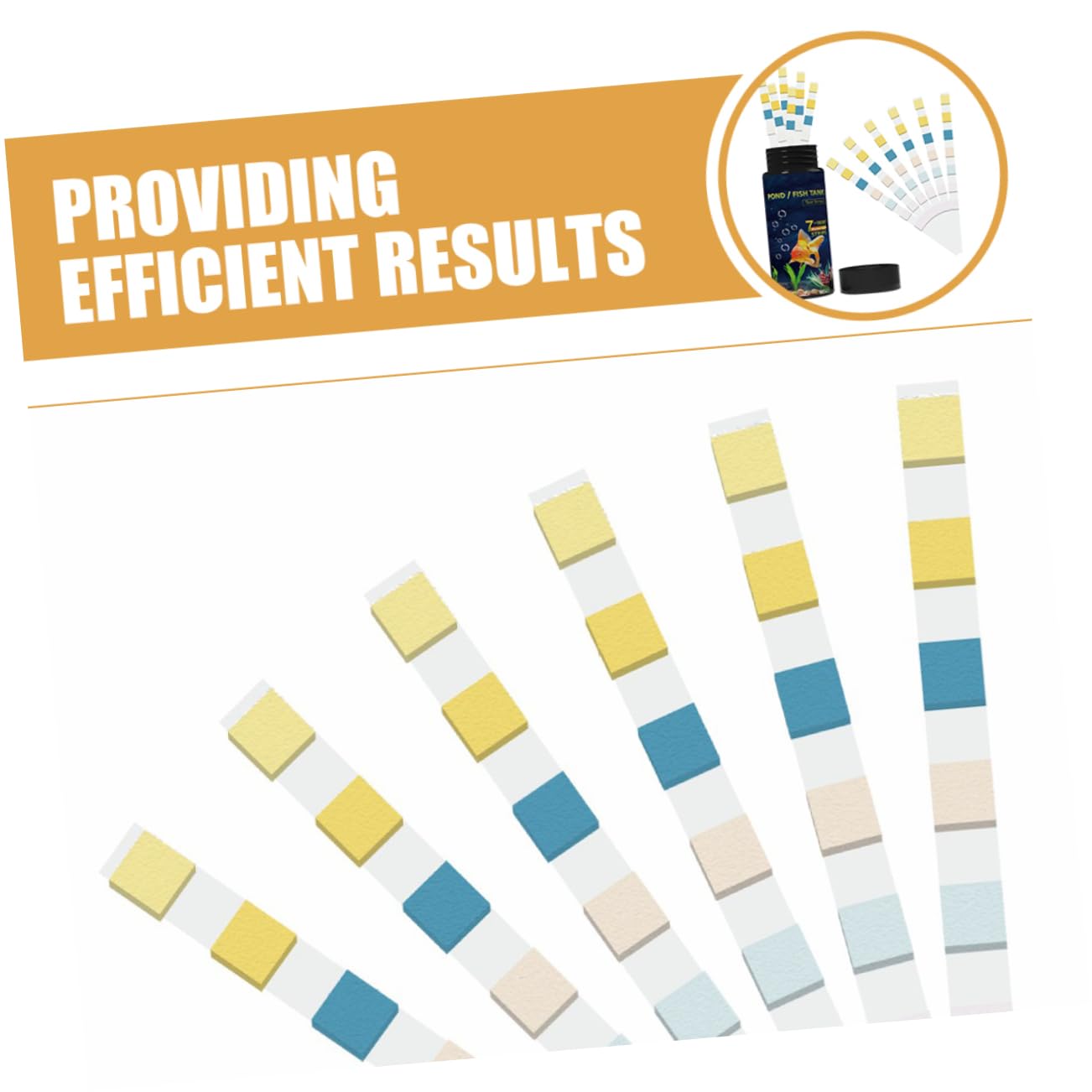 iplusmile 200 Pz Strisce reattive per la qualità dell'acqua test acqua potabile Strisce di test dell'acqua tester di durezza dell'acqua kit per il test dell'acqua della piscina pvc
