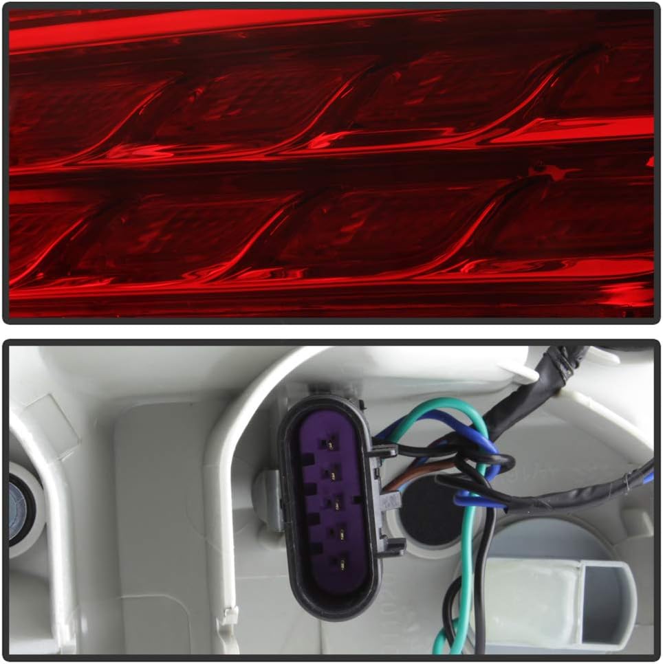 ACANII - For 2014 2015 2016 Buick LaCrosse LED Tail Light Brake Lamp Replacement Right Passenger Side Taillight Taillamp